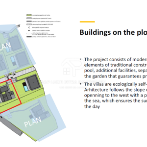 Bale građevinsko zemljište s pogledom na more i dozvolom