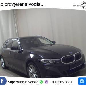 BMW 318d Touring Aut. 150 KS, LED+KAM+GR SJED+VIRT+PARK