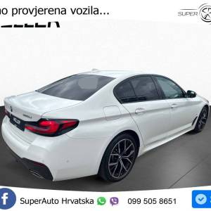 BMW 520d Aut. M Sport 190 KS, ACC+LED+KAM+4xGR SJED+PANO