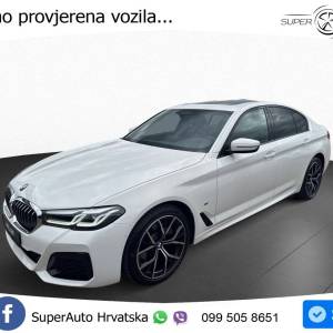BMW 520d Aut. M Sport 190 KS, ACC+LED+KAM+4xGR SJED+PANO