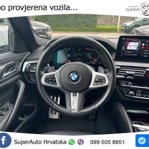 BMW 520d Aut. M Sport 190 KS, ACC+LED+KAM+4xGR SJED+PANO