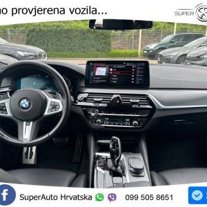 BMW 520d Aut. M Sport 190 KS, ACC+LED+KAM+4xGR SJED+PANO