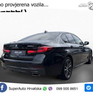 BMW 520d Aut. M Sport 190 KS, ACC+360+LASER+4xGR SJED+HEAD+PANO