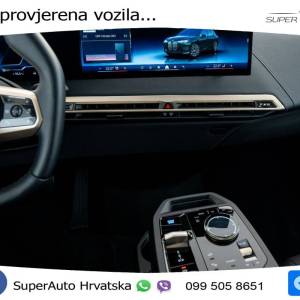 BMW iX 111.5 kWh xDrive50 Sport 523 KS, ZRAČNI+ACC+4xGR SJED+HEAD+PANO+LASER