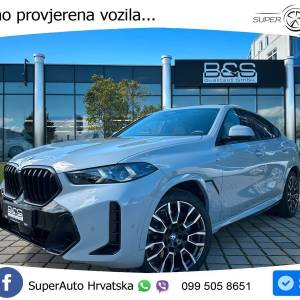 BMW X6 30d xDrive Aut. M Sport 286 KS, ZRAČNI+ACC+360+4xGR SJED+PANO+HEAD