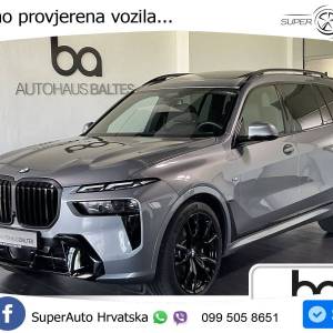 BMW X7 40d xDrive Aut. M Sport Pro 352 KS, 7-SJED+ZRAČNI+ACC+LED+GR SJED+KAM