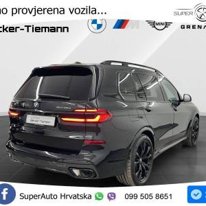 BMW X7 40d xDrive Aut. M Sport 352 KS, 7-SJED+ZRAČNI+ACC+360+GR SJED+LED
