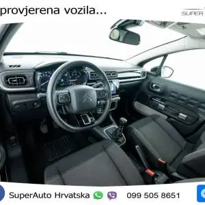 Citroen C3 1.2 PureTech Max 110 KS, LED+TEM+KAM+PDC+NAVI