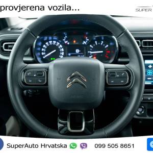 Citroen C3 1.2 PureTech Max 110 KS, LED+TEM+ASIST+NAVI+KAM+PDC