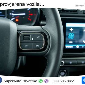 Citroen C3 1.2 PureTech Max 110 KS, LED+TEM+KAM+PDC+NAVI