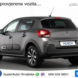 Citroen C3 1.2 PureTech Max 110 KS, LED+TEM+ASIST+NAVI+KAM+PDC