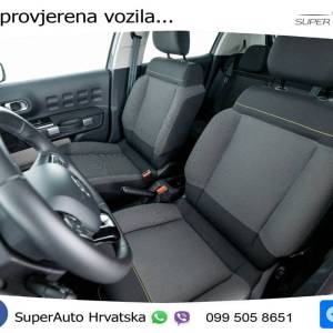 Citroen C3 1.2 PureTech Max 110 KS, LED+TEM+ASIST+NAVI+KAM+PDC