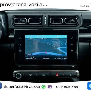 Citroen C3 1.2 PureTech Max 110 KS, LED+TEM+ASIST+NAVI+KAM+PDC