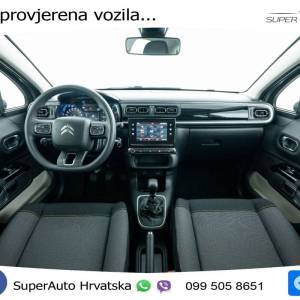 Citroen C3 1.2 PureTech Shine 110 KS, KAM