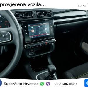 Citroen C3 1.2 PureTech Shine 110 KS, KAM