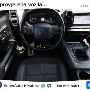 Citroen C5 Aircross 1.2 PureTech Aut. Shine 130 KS, LED+TEM+GR SJED+KAM+ASIST