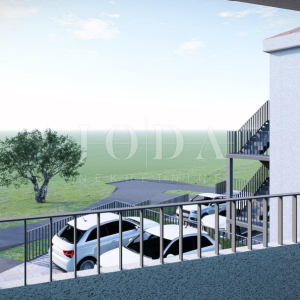Čižići, Otok Krk, stan u novogradnji 2S+DB, prizemlje