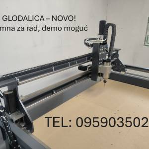 CNC glodalica 130x270 cm – NOVO, univerzalna primjena