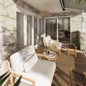 CRIKVENICA, TROSOBNI STAN + GARAŽA,120.72 m2 