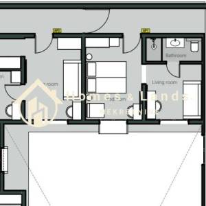 Crikvenica,centar,novi 2-soban namješten stan(AP1) 23,03m2 s parkingom