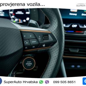 Cupra Leon SP 1.5 eTSI DSG 150 KS, LED+ACC+GR SJED+KAM+VIRT
