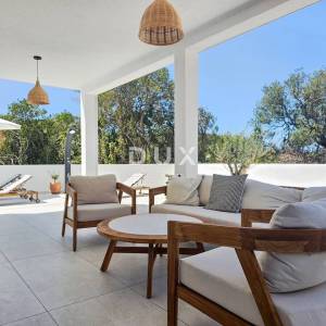 DUGI OTOK, ŽMAN - novoizgrađene DVIJE VILLE s bazenom 150m od mora