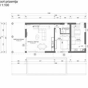 DUGI OTOK, ŽMAN - novoizgrađene DVIJE VILLE s bazenom 150m od mora