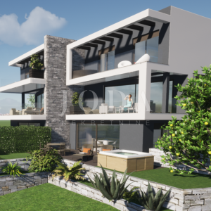 Dvoetažni apartman s pogledom na more, novogradnja Punat