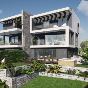 Dvoetažni apartman s pogledom na more, novogradnja Punat