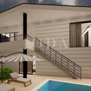 Dvojna villa u izgradnji, Malinska - otok Krk