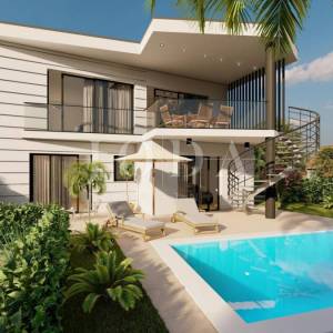 Dvojna villa u izgradnji, Malinska - otok Krk