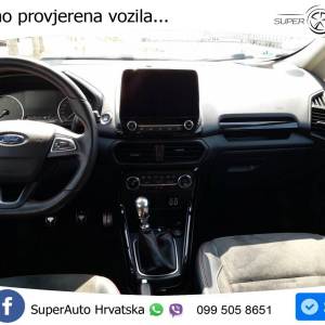 Ford EcoSport 1.0 EcoBoost ST line 125 KS, LED+TEM+GR SJED+KAM+PDC+S&S
