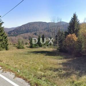 GORSKI KOTAR, STARI LAZ - Građevinski teren u tihom kutku prirode