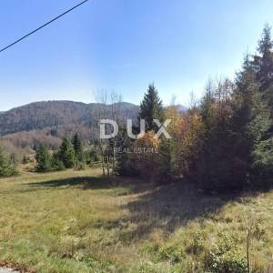 GORSKI KOTAR, STARI LAZ - Građevinski teren u tihom kutku prirode