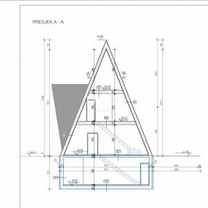 GORSKI KOTAR, STARI LAZ - zemljište s građevinskom dozvolom za izgradnju 4 planinske vile