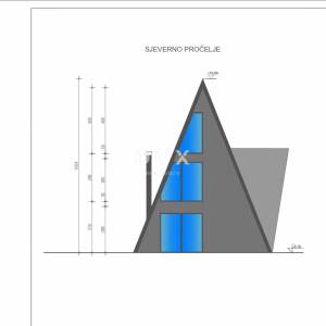 GORSKI KOTAR, STARI LAZ - zemljište s građevinskom dozvolom za izgradnju 4 planinske vile