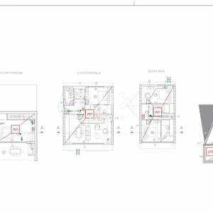 GORSKI KOTAR, STARI LAZ - zemljište s građevinskom dozvolom za izgradnju 4 planinske vile