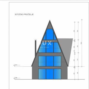 GORSKI KOTAR, STARI LAZ - zemljište s građevinskom dozvolom za izgradnju 4 planinske vile