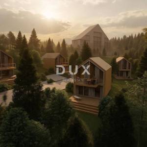 GORSKI KOTAR, STARI LAZ - zemljište i idejni projekt za izgradnju prvog boutique family resorta u regiji