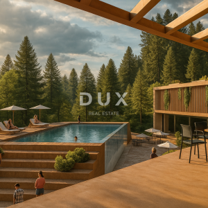 GORSKI KOTAR, STARI LAZ - zemljište i idejni projekt za izgradnju prvog boutique family resorta u regiji