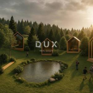 GORSKI KOTAR, STARI LAZ - zemljište i idejni projekt za izgradnju prvog boutique family resorta u regiji