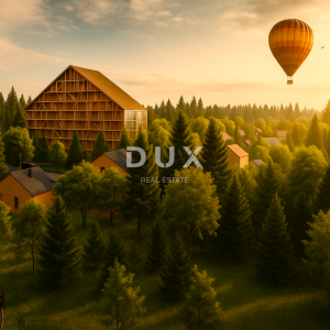 GORSKI KOTAR, STARI LAZ - zemljište i idejni projekt za izgradnju prvog boutique family resorta u regiji