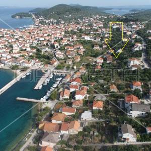 Građevinsko zemljište, 130 m do mora, površina 426 m2, Kali, Ugljan