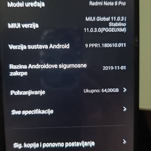 Hitno se prodaje xiomi redmi 8pro sa oštečenjem