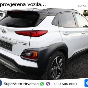 Hyundai Kona 1.6 T-GDI AWD DCT Premium 177 KS, LED+TEM+GR SJED+HEAD+KAM+PDC