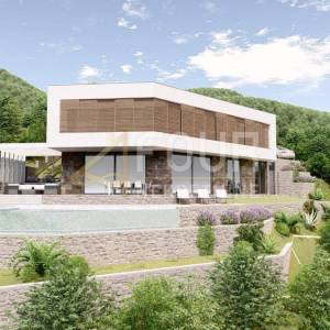 Ičići, samostojeća kuća s bazenom - novogradnja