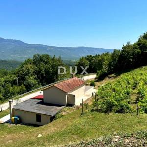 ISTRA, CEROVLJE - Samostojeća kuća s panoramskim pogledom
