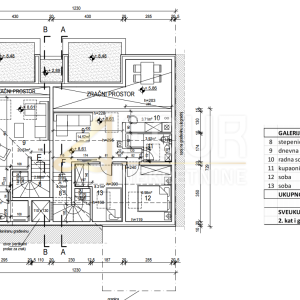 Istra, Fažana, novogradnja, 84.22m2, stan s galerijom, terasa