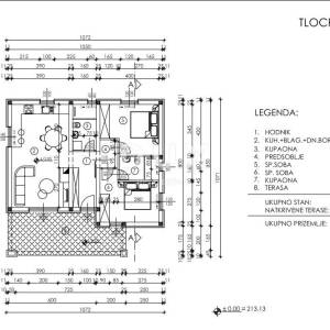 ISTRA, LABIN - Građevinsko zemljište 500 m2 sa projektom