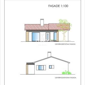 ISTRA, LABIN - Građevinsko zemljište 500 m2 sa projektom
